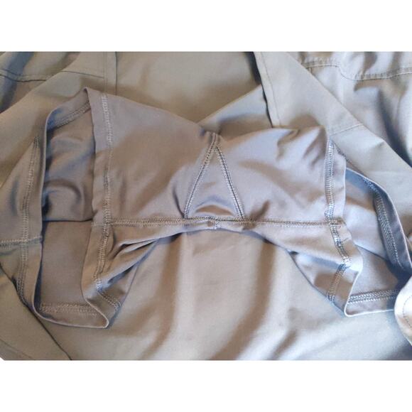 Tek Gear Women's L Charcoal Gray Athletic Skort DryTek Quick Dry Tennis Golf - Picture 6 of 10